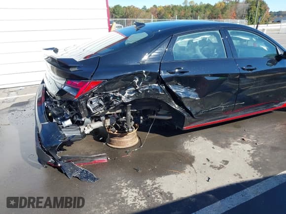 ✅ 2025 Hyundai Elantra • VIN: KMHLW4DK8SU025489 • Lot: 43586255. Listed on IAAI with 4,167 mi. Free auction sales archive from the USA and detailed vehicle history report at DreamBid. Image 6.