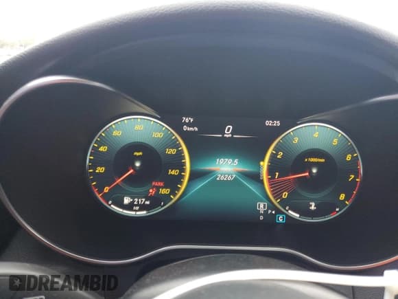 ✅ 2020 Mercedes-Benz C 300 • VIN: WDDWJ8DB7LF942331 • Lot: 46674995. Listed on Copart with 26,267 mi. Free auction sales archive from the USA and detailed vehicle history report at DreamBid. Image 9.