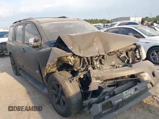 ✅ 2008 Nissan Armada SE • VIN: 5N1BA08D68N602439 • Lot: 43213751. Wystawiony na IAAI z przebiegiem 190 296 mil. Bezpłatny archiwum sprzedaży aukcyjnych z USA i szczegółowy raport historii pojazdu na DreamBid. Zdjęcie 1.