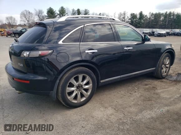 ✅ 2007 Infiniti FX • VIN: JNRBS08W57X400424 • Лот: 49615645. Опубликован ранее на Copart с пробегом 174 948 миль. Бесплатный доступ к архиву аукционных продаж из США и подробный отчёт об истории автомобиля на DreamBid. Изображение 3.