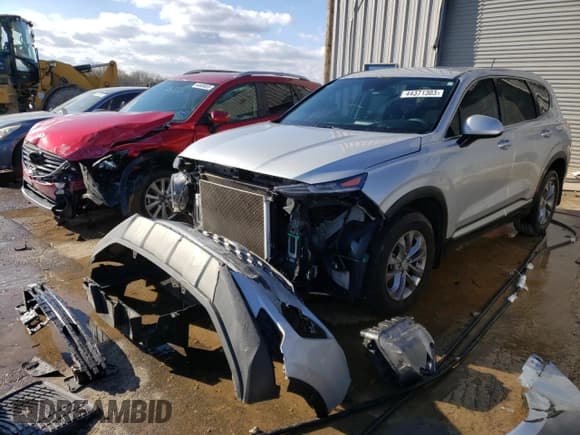 ✅ 2019 Hyundai Santa Fe SE • VIN: 5NMS23AD8KH070905 • Lot: 44371303. Wystawiony na Copart z przebiegiem 64 652 mil. Bezpłatny archiwum sprzedaży aukcyjnych z USA i szczegółowy raport historii pojazdu na DreamBid. Zdjęcie 1.