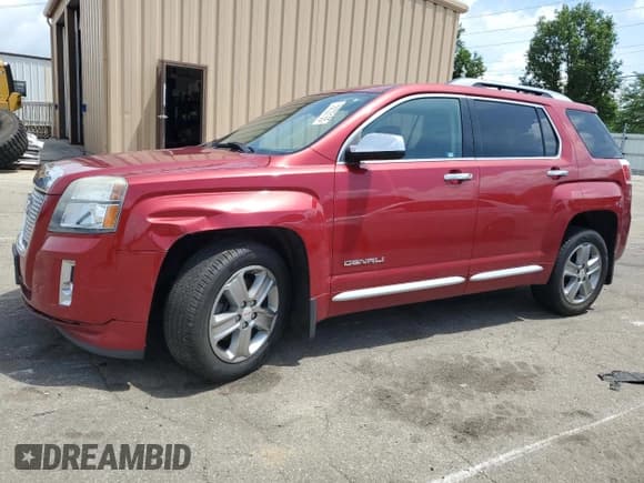 ✅ 2013 GMC Terrain Denali • VIN: 2GKALYEK4D6431351 • Лот: 59203155. Опубликован ранее на Copart с пробегом 150 539 миль. Бесплатный доступ к архиву аукционных продаж из США и подробный отчёт об истории автомобиля на DreamBid. Изображение 1.