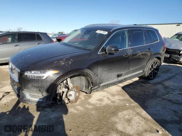 ✅ 2023 Volvo XC90 Plus • VIN: YV4L12PN0P1915083 • Lot: 47217265. Listed on Copart with 36,926 mi. Free auction sales archive from the USA and detailed vehicle history report at DreamBid. Image 1.