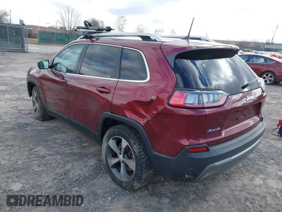 ✅ 2019 Jeep Cherokee Limited • VIN: 1C4PJMDN6KD146908 • Lot: 41593210. Wystawiony na IAAI z przebiegiem 118 671 mil. Bezpłatny archiwum sprzedaży aukcyjnych z USA i szczegółowy raport historii pojazdu na DreamBid. Zdjęcie 3.