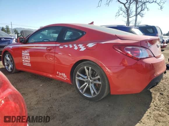 2012 Hyundai Genesis Coupe Track с VIN KMHHU6KH7CU067989, выставлен на аукционе Copart как лот 42605725 с пробегом 87 693 миль миль и Списание • Salvage title. История ставок и продаж доступна на DreamBid. Изображение 2.