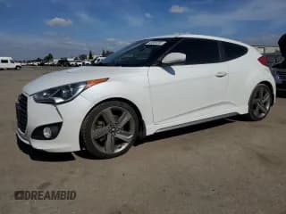 ✅ 2014 Hyundai Veloster Turbo • VIN: KMHTC6AE4EU201736 • Lot: 45809265. Wystawiony na Copart z przebiegiem 125 436 mil. Bezpłatny archiwum sprzedaży aukcyjnych z USA i szczegółowy raport historii pojazdu na DreamBid. Zdjęcie 1.