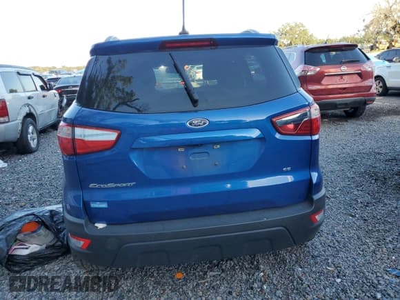 ✅ 2021 Ford EcoSport SE • VIN: MAJ3S2GE0MC437219 • Lot: 85601235. Listed on Copart with Not provided. Free auction sales archive from the USA and detailed vehicle history report at DreamBid. Image 6.