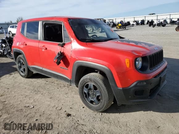 ✅ 2018 Jeep Renegade Sport • VIN: ZACCJBAB6JPH85559 • Lot: 91111105. Wystawiony na Copart z przebiegiem 151 485 mil. Bezpłatny archiwum sprzedaży aukcyjnych z USA i szczegółowy raport historii pojazdu na DreamBid. Zdjęcie 4.