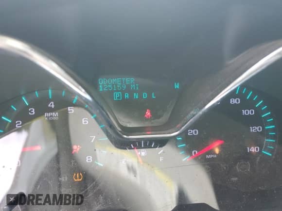 2013 Chevrolet Traverse LS with VIN 1GNKRFED2DJ249355, listed as a Copart auction lot 80835165 with 125,159 mi miles and Salvage title. Bid and sale history available at DreamBid. Image 9.