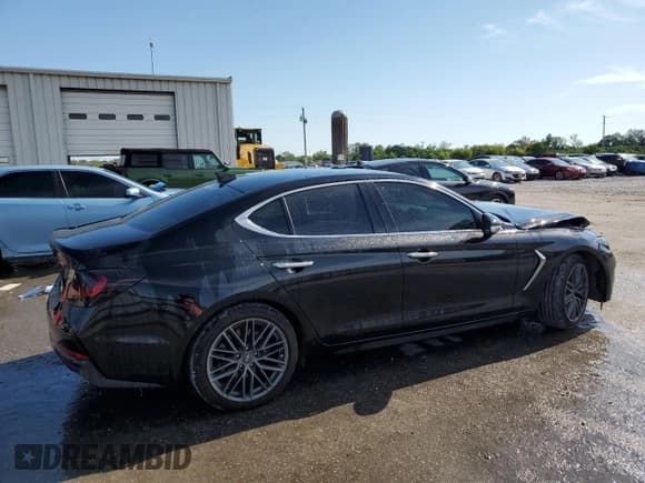 ✅ 2019 Genesis G70 Advanced • VIN: KMTG34LA4KU034781 • Lot: 70290785. Listed on Copart with 116,323 mi. Free auction sales archive from the USA and detailed vehicle history report at DreamBid. Image 3.