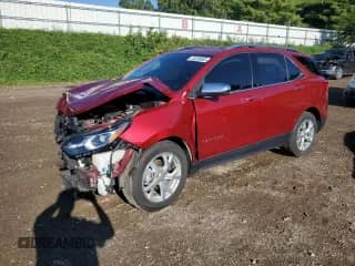 2018 Chevrolet Equinox Premier с VIN 3GNAXPEU8JS551170, выставлен на аукционе Copart как лот 70299855 с пробегом 82 855 миль миль и Чистый • Clean title. История ставок и продаж доступна на DreamBid. Изображение 1.