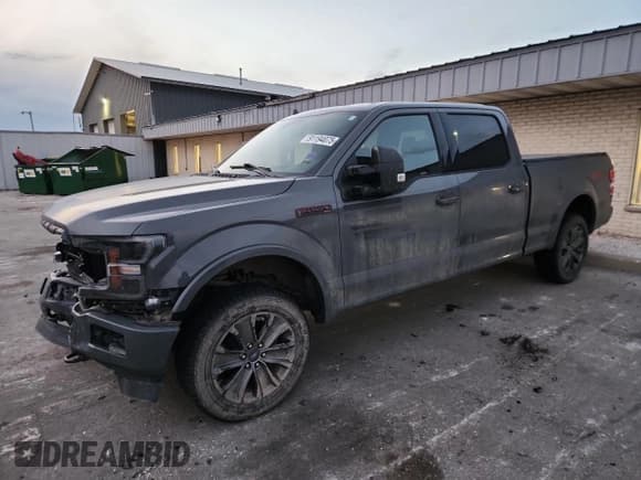 ✅ 2018 Ford F-150 Platinum • VIN: 1FTFW1EG3JFE11945 • Lot: 91194075. Listed on Copart with 79,112 mi. Free auction sales archive from the USA and detailed vehicle history report at DreamBid. Image 1.