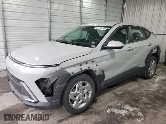 2024 Hyundai Kona SE with VIN KM8HA3AB2RU073941, listed as a Copart auction lot 46037635 with 36,834 mi miles and Clean title. Bid and sale history available at DreamBid. Image 1.