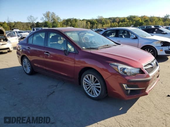 ✅ 2016 Subaru Impreza Limited • VIN: JF1GJAK65GH012343 • Lot: 84831165. Listed on Copart with 1,785 mi. Free auction sales archive from the USA and detailed vehicle history report at DreamBid. Image 4.