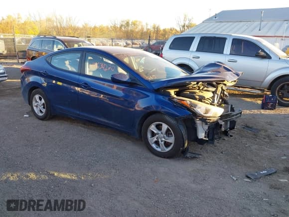 ✅ 2016 Hyundai Elantra SE • VIN: 5NPDH4AE4GH710463 • Лот: 43634270. Опубликован ранее на IAAI с пробегом 99 346 миль. Бесплатный доступ к архиву аукционных продаж из США и подробный отчёт об истории автомобиля на DreamBid. Изображение 1.