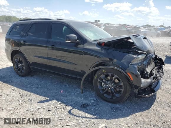 ✅ 2023 Dodge Durango GT Plus • VIN: 1C4RDJDG6PC693920 • Lot: 64826685. Listed on Copart with 20,274 mi. Free auction sales archive from the USA and detailed vehicle history report at DreamBid. Image 4.