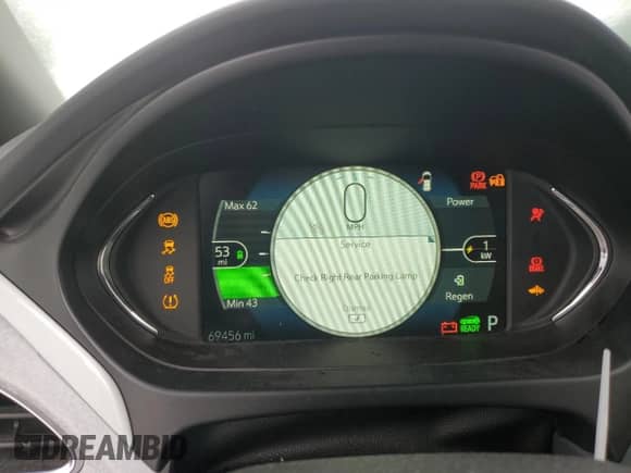 2020 Chevrolet Bolt EV LT z VIN 1G1FY6S02L4145694, wystawiony jako Copart lot #42315724 z przebiegiem 69 456 mil mil oraz . Historia ofert i sprzedaży dostępna na DreamBid. Obrazek 9.