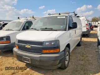 ✅ 2023 Chevrolet Express Cargo • VIN: 1GCWGAFP2P1170820 • Lot: 89430715. Listed on Copart with 57,018 mi. Free auction sales archive from the USA and detailed vehicle history report at DreamBid. Image 1.