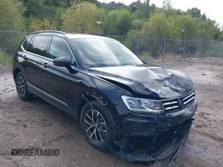 ✅ 2021 Volkswagen Tiguan SE • VIN: 3VV2B7AXXMM013964 • Лот: 43291856. Опубликован ранее на IAAI с пробегом 64 614 миль. Бесплатный доступ к архиву аукционных продаж из США и подробный отчёт об истории автомобиля на DreamBid. Изображение 1.