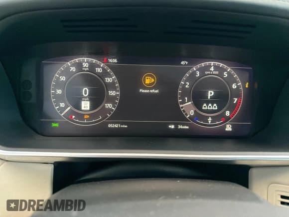 ✅ 2020 Land Rover Range Rover Sport HSE Dynamic • VIN: SALWR2SE3LA728374 • Lot: 92752895. Listed on Copart with 52,421 mi. Free auction sales archive from the USA and detailed vehicle history report at DreamBid. Image 8.