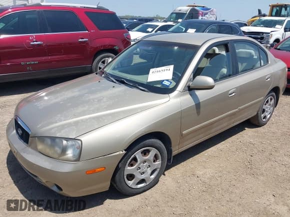 ✅ 2003 Hyundai Elantra GLS • VIN: KMHDN45D03U677774 • Lot: 42163194. Wystawiony na IAAI z przebiegiem 77 558 mil. Bezpłatny archiwum sprzedaży aukcyjnych z USA i szczegółowy raport historii pojazdu na DreamBid. Zdjęcie 2.