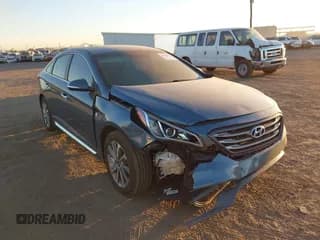 ✅ 2015 Hyundai Sonata Limited • VIN: 5NPE34AF4FH088490 • Lot: 43643927. Listed on IAAI with 132,881 mi. Free auction sales archive from the USA and detailed vehicle history report at DreamBid. Image 1.