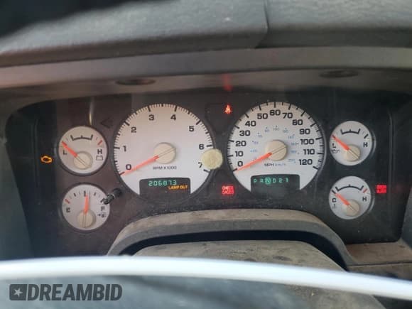 ✅ 2002 Dodge 1500 • VIN: 1D7HA18N82S642131 • Лот: 76282854. Опубликован ранее на Copart с пробегом 206 873 миль. Бесплатный доступ к архиву аукционных продаж из США и подробный отчёт об истории автомобиля на DreamBid. Изображение 9.