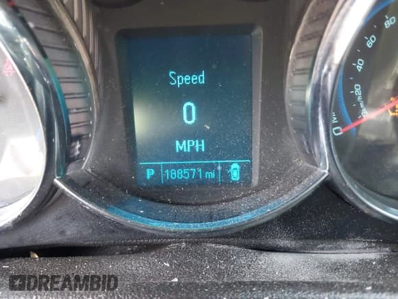 ✅ 2012 Chevrolet Cruze LTZ • VIN: 1G1PH5SC3C7256441 • Lot: 43349417. Listed on IAAI with 188,571 mi. Free auction sales archive from the USA and detailed vehicle history report at DreamBid. Image 15.