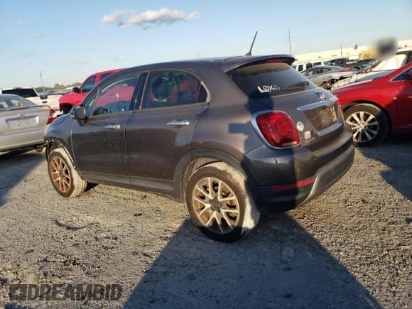 ✅ 2016 FIAT 500X Trekking Plus • VIN: ZFBCFYET2GP386504 • Lot: 82576594. Listed on Copart with 183,959 mi. Free auction sales archive from the USA and detailed vehicle history report at DreamBid. Image 2.