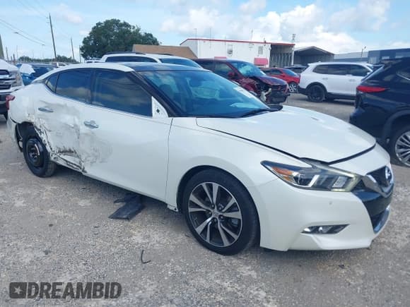 ✅ 2017 Nissan Maxima S • VIN: 1N4AA6APXHC373322 • Lot: 42660055. Listed on IAAI with 47,147 mi. Free auction sales archive from the USA and detailed vehicle history report at DreamBid. Image 1.