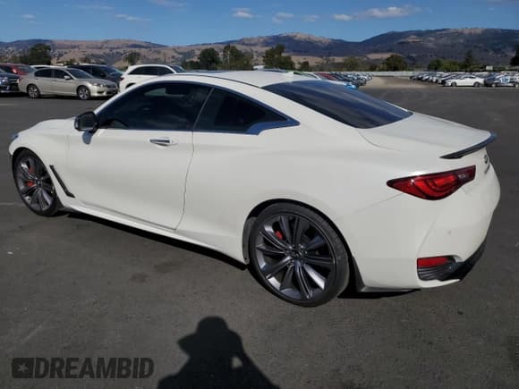 ✅ 2022 Infiniti Q60 Red Sport 400 • VIN: JN1FV7LK4NM660207 • Lot: 82410075. Wystawiony na Copart z przebiegiem 36 757 mil. Bezpłatny archiwum sprzedaży aukcyjnych z USA i szczegółowy raport historii pojazdu na DreamBid. Zdjęcie 2.