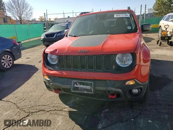 ✅ 2021 Jeep Renegade Trailhawk • VIN: ZACNJDC12MPM23397 • Lot: 90872135. Wystawiony na Copart z przebiegiem 40 524 mil. Bezpłatny archiwum sprzedaży aukcyjnych z USA i szczegółowy raport historii pojazdu na DreamBid. Zdjęcie 12.