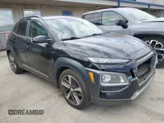 2018 Hyundai Kona Limited with VIN KM8K33A51JU124019, listed as a Copart auction lot 81115465 with 127,601 mi miles and Clean title. Bid and sale history available at DreamBid. Image 4.