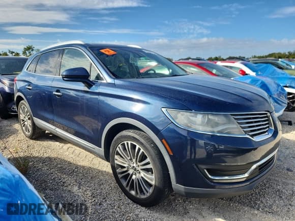 ✅ 2017 Lincoln MKX Reserve • VIN: 2LMPJ8LR2HBL48221 • Lot: 91634755. Listed on Copart with 55,018 mi. Free auction sales archive from the USA and detailed vehicle history report at DreamBid. Image 4.