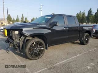 2020 Chevrolet Silverado 1500 RST with VIN 1GCPWDED4LZ260952, listed as a Copart auction lot 68490215 with 82,173 mi miles and Salvage title. Bid and sale history available at DreamBid. Image 1.