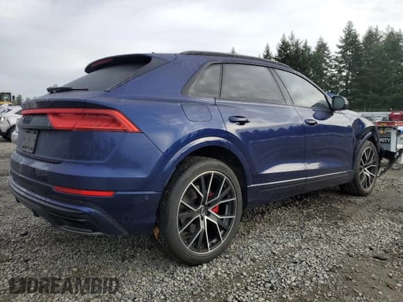✅ 2019 Audi Q8 Prestige • VIN: WA1FVAF14KD041920 • Lot: 90705815. Listed on Copart with 36,815 mi. Free auction sales archive from the USA and detailed vehicle history report at DreamBid. Image 3.