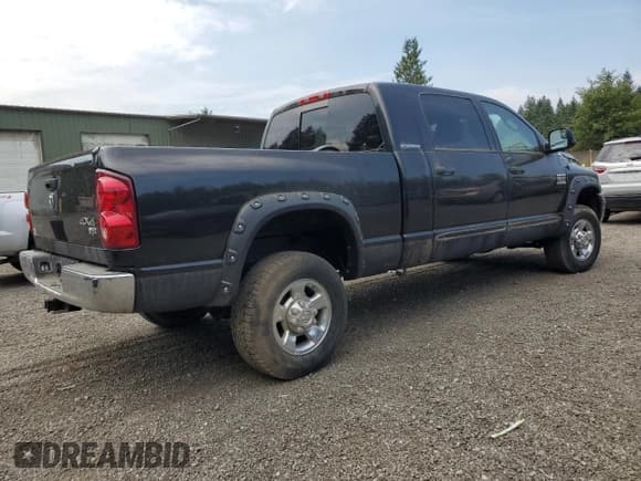 ✅ 2007 Dodge 2500 SLT • VIN: 3D7KS29C17G755844 • Лот: 65063535. Опубликован ранее на Copart с пробегом Не указан. Бесплатный доступ к архиву аукционных продаж из США и подробный отчёт об истории автомобиля на DreamBid. Изображение 3.