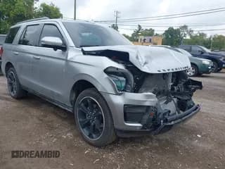 ✅ 2024 Ford Expedition Limited • VIN: 1FMJU2A89REA89359 • Lot: 43238869. Listed on IAAI with 7,947 mi. Free auction sales archive from the USA and detailed vehicle history report at DreamBid. Image 1.