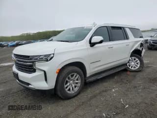 ✅ 2024 Chevrolet Suburban LT • VIN: 1GNSKCKD7RR410489 • Лот: 55643705. Опубликован ранее на Copart с пробегом 3 144 миль. Бесплатный доступ к архиву аукционных продаж из США и подробный отчёт об истории автомобиля на DreamBid. Изображение 1.