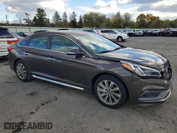 ✅ 2015 Hyundai Sonata Sport • VIN: 5NPE34AF4FH213777 • Лот: 90023885. Опубликован ранее на Copart с пробегом 142 172 миль. Бесплатный доступ к архиву аукционных продаж из США и подробный отчёт об истории автомобиля на DreamBid. Изображение 4.