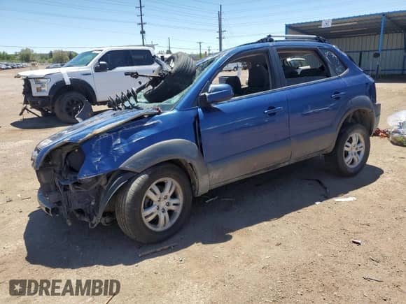 2006 Hyundai Tucson GLS z VIN KM8JN72D76U303031, wystawiony jako Copart lot #53524894 z przebiegiem Nie podano mil oraz Szkoda całkowita • Salvage title. Historia ofert i sprzedaży dostępna na DreamBid. Obrazek 1.
