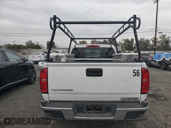 ✅ 2022 Chevrolet Colorado 2WD Work Truck • VIN: 1GCHSBEA4N1262616 • Lot: 84366905. Listed on Copart with 78,822 mi. Free auction sales archive from the USA and detailed vehicle history report at DreamBid. Image 6.