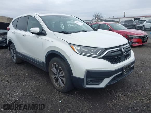 ✅ 2020 Honda CR-V EX • VIN: 2HKRW2H53LH666617 • Лот: 43660820. Опубликован ранее на IAAI с пробегом 46 017 миль. Бесплатный доступ к архиву аукционных продаж из США и подробный отчёт об истории автомобиля на DreamBid. Изображение 1.