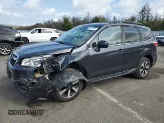 2017 Subaru Forester Limited with VIN JF2SJAJC2HH804951, listed as a Copart auction lot 81412985 with 221,177 mi miles and Salvage title. Bid and sale history available at DreamBid. Image 1.