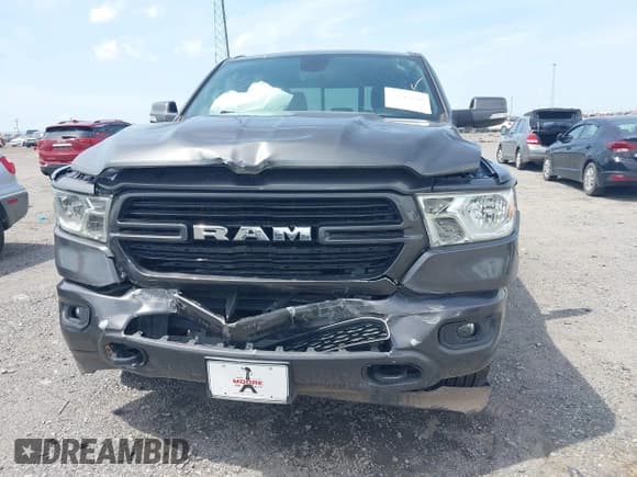 ✅ 2020 Ram 1500 Big Horn • VIN: 1C6SRFFT2LN103468 • Lot: 42527518. Listed on IAAI with 101,679 mi. Free auction sales archive from the USA and detailed vehicle history report at DreamBid. Image 12.