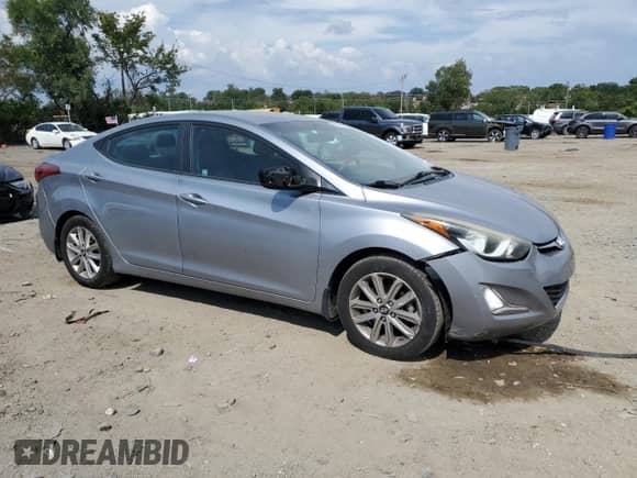 2015 Hyundai Elantra SE с VIN 5NPDH4AE1FH595318, выставлен на аукционе Copart как лот 80656595 с пробегом 75 556 миль миль и Списание • Salvage title. История ставок и продаж доступна на DreamBid. Изображение 4.