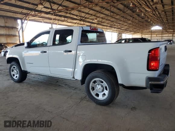 ✅ 2022 Chevrolet Colorado 2WD Work Truck • VIN: 1GCGSBEA9N1324037 • Lot: 86844275. Listed on Copart with 35,708 mi. Free auction sales archive from the USA and detailed vehicle history report at DreamBid. Image 2.