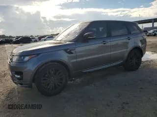 ✅ 2016 Land Rover Range Rover Sport HSE • VIN: SALWS2VF8GA572928 • Lot: 80818725. Listed on Copart with 77,740 mi. Free auction sales archive from the USA and detailed vehicle history report at DreamBid. Image 1.