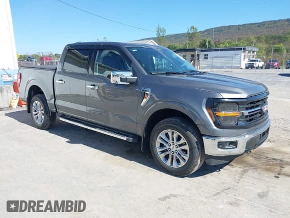 ✅ 2024 Ford F-150 XLT • VIN: 1FTFW3L84RKF51349 • Lot: 43382570. Listed on IAAI with 6,590 mi. Free auction sales archive from the USA and detailed vehicle history report at DreamBid. Image 1.