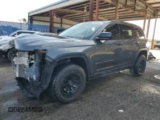 2022 Jeep Grand Cherokee Altitude with VIN 1C4RJGAG6N8589234, listed as a Copart auction lot 52606285 with 50,972 mi miles and Non repairable. Bid and sale history available at DreamBid. Image 1.